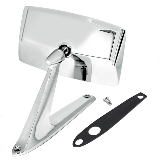 Chrome Side Mirror | LH or RH | 1967-68 Ford Mustang