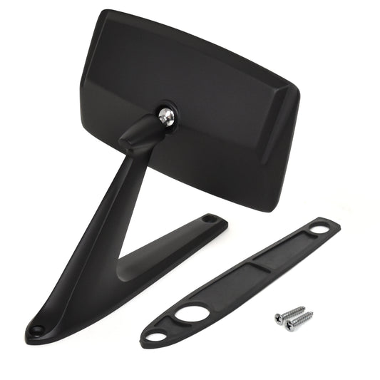 Black Side Mirror | Convex | RH | 1967-68 Ford Mustang