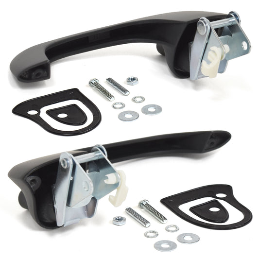 Black Exterior Door Handles | Pair | 1967-68 Ford Mustang