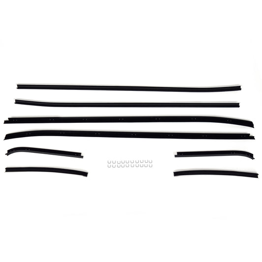 Beltline Window Felt Kit | Fastback | 8 piece | 1971-73 Ford Mustang