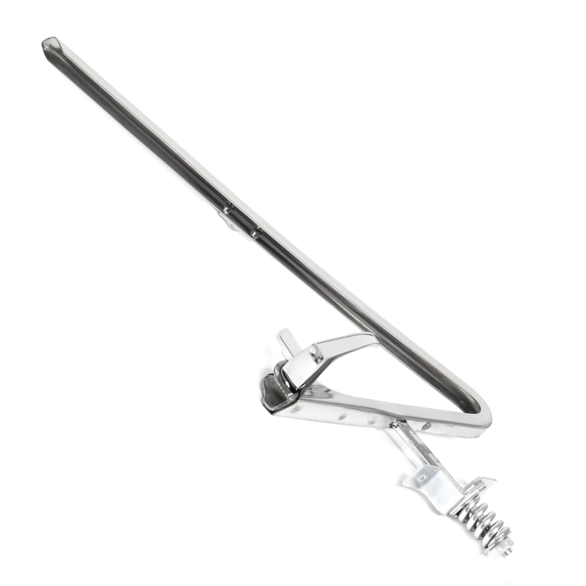 Vent Window Inner Glass Frame with Chrome Handle | LH or RH | 1967 Ford Mustang