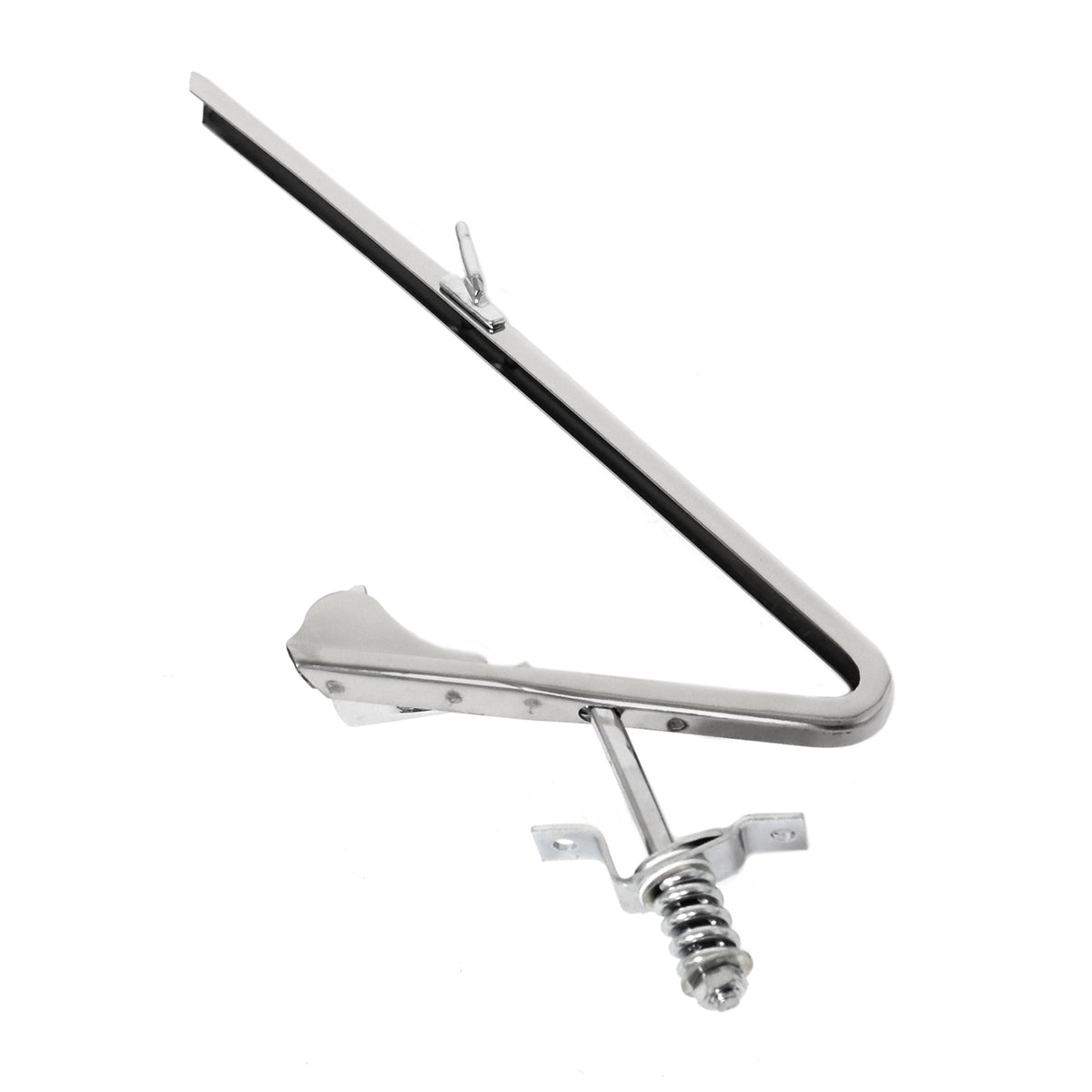Vent Window Inner Glass Frame with Chrome Handle | LH or RH | 1967 Ford Mustang