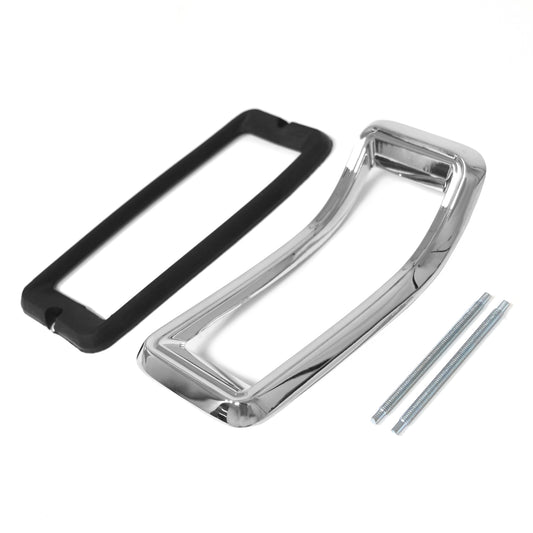 Chrome Tail Light Bezel | LH or RH | 1967 Ford Mustang