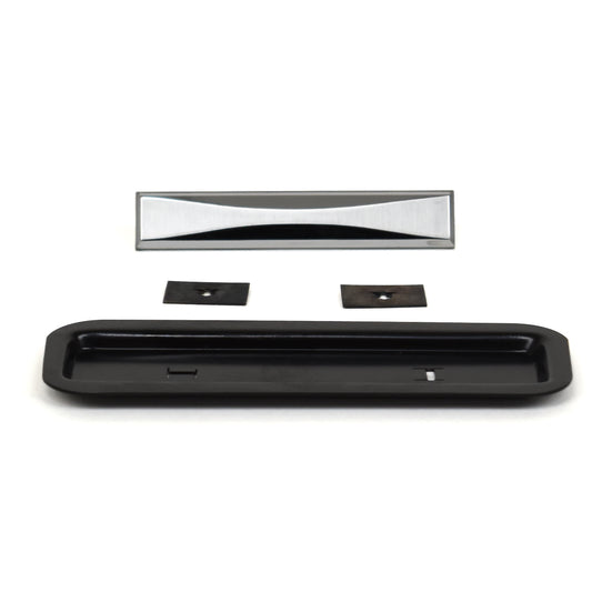 Seat Emblem Trim Set | Deluxe Interior | 4 piece | Does One Seat | 1967 Ford Mustang