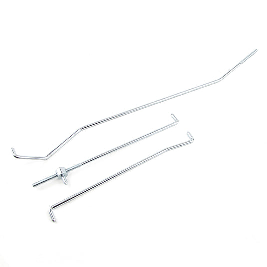 Door Lock Rods Set | 3 piece | LH or RH | 1969-70 Ford Mustang