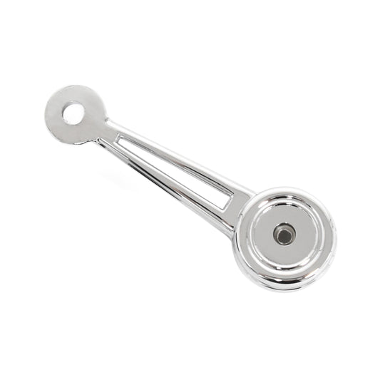 Chrome Door Window Handle | No Knob | LH or RH | 1968-69 Ford Mustang