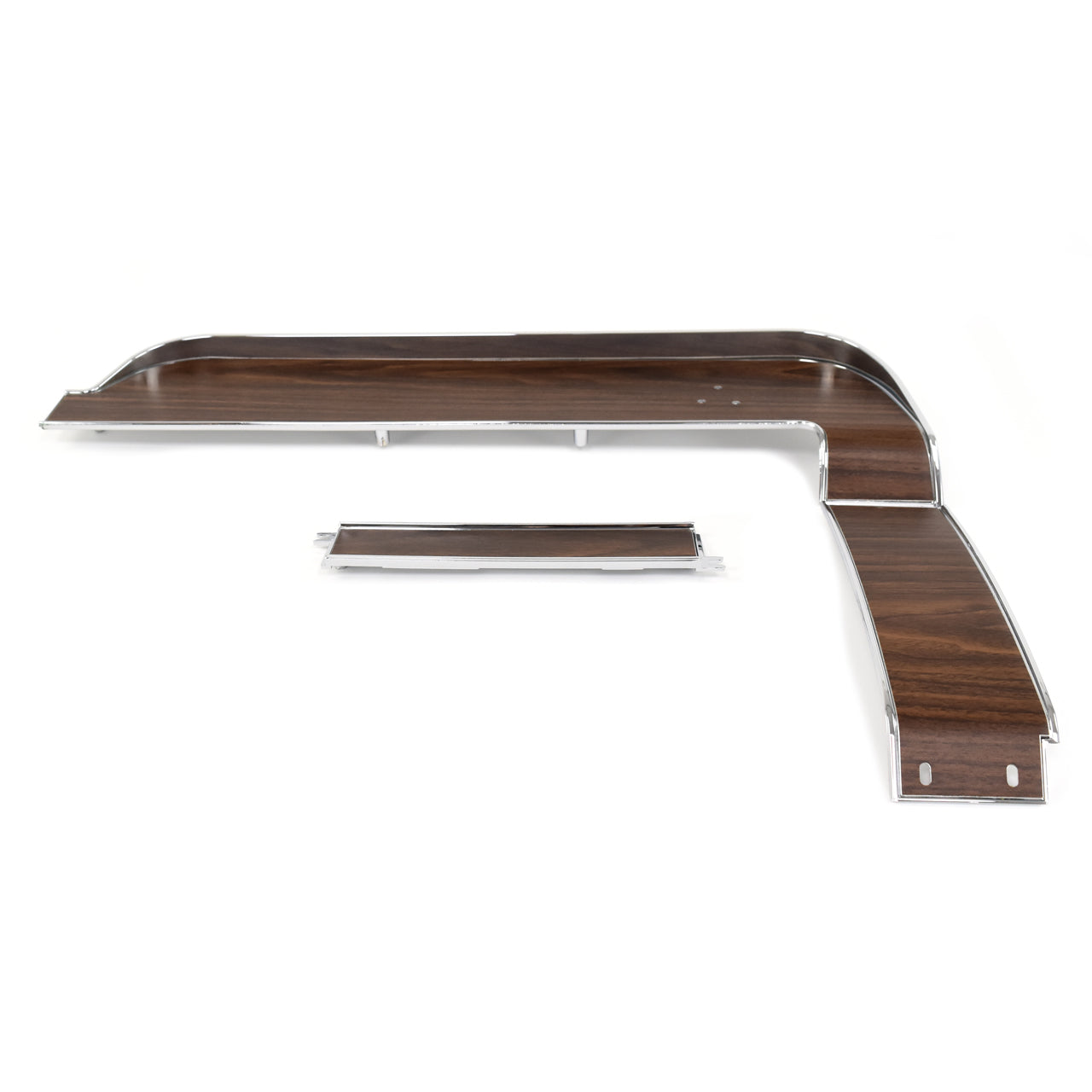 Dash Trim Set | Deluxe Woodgrain | Upper / Center / Lower | Non-AC | 1968 Ford Mustang