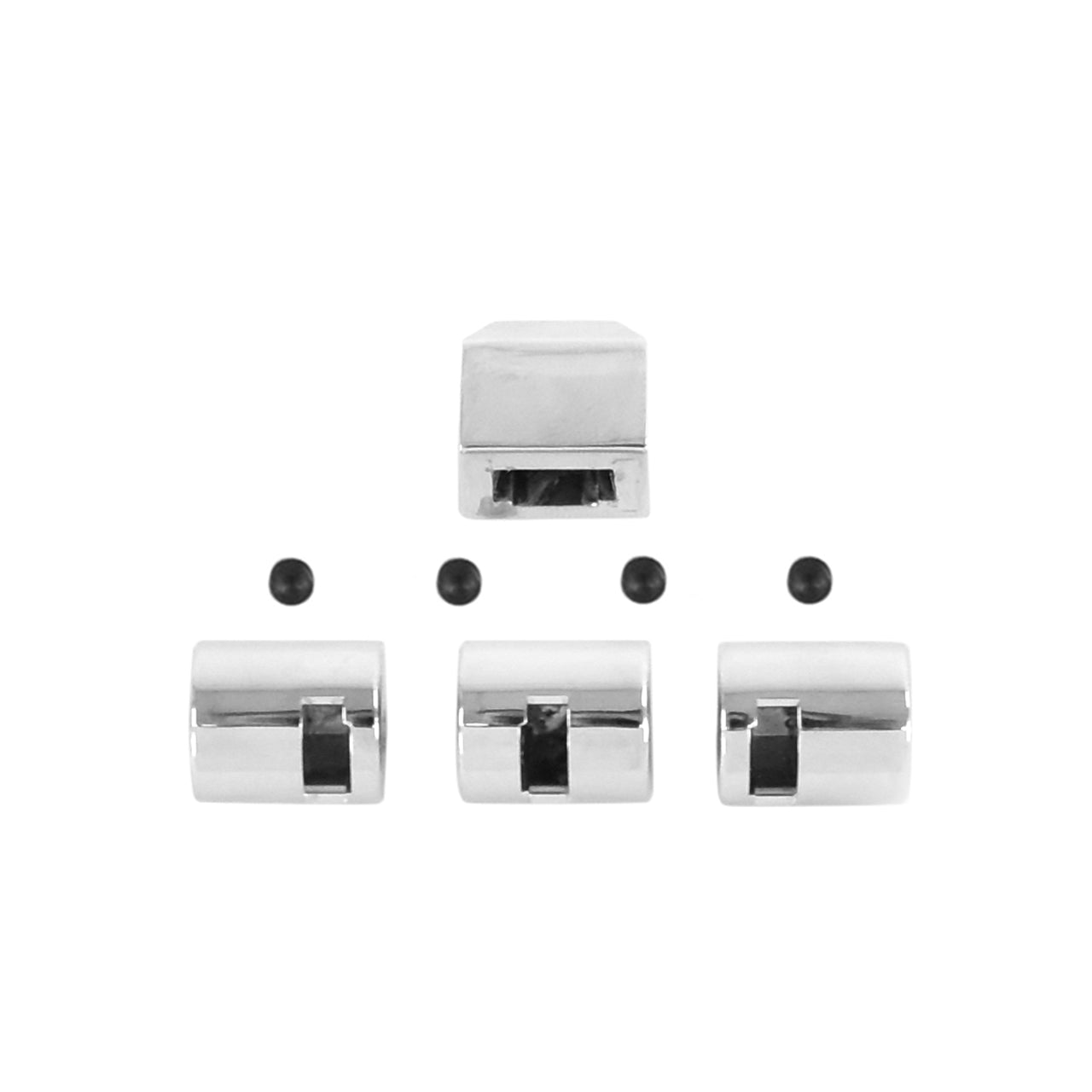 Heater Controls Dash Knob Set | Non-AC | 1967 Mercury Cougar