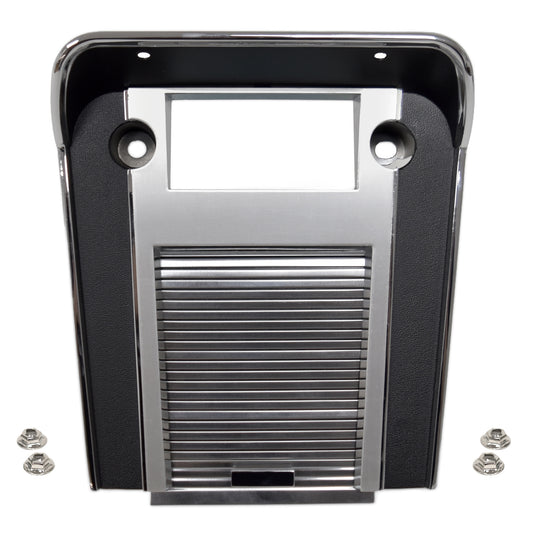 Center Console Radio Bezel with Door | 1967 Ford Mustang