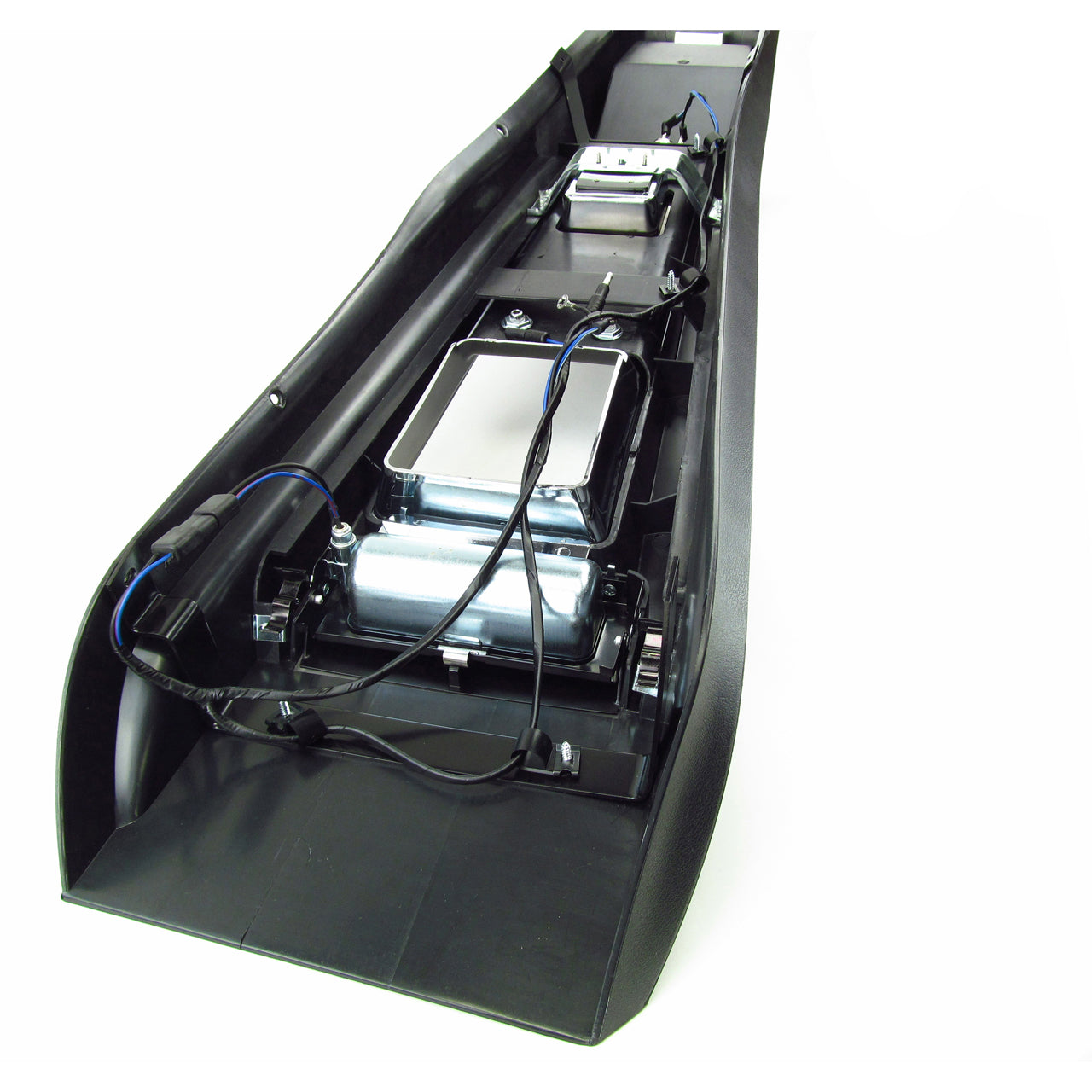 Center Console Assembly | Manual Transmission | Black | 1969 Ford Mustang