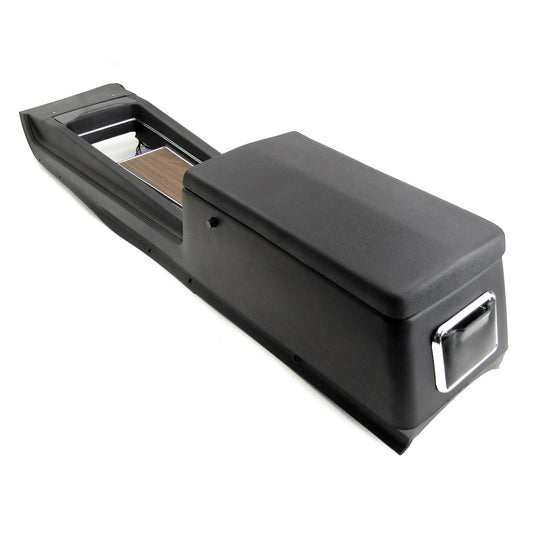 Center Console Assembly | Manual Transmission | Deluxe Woodgrain | 1970 Ford Mustang