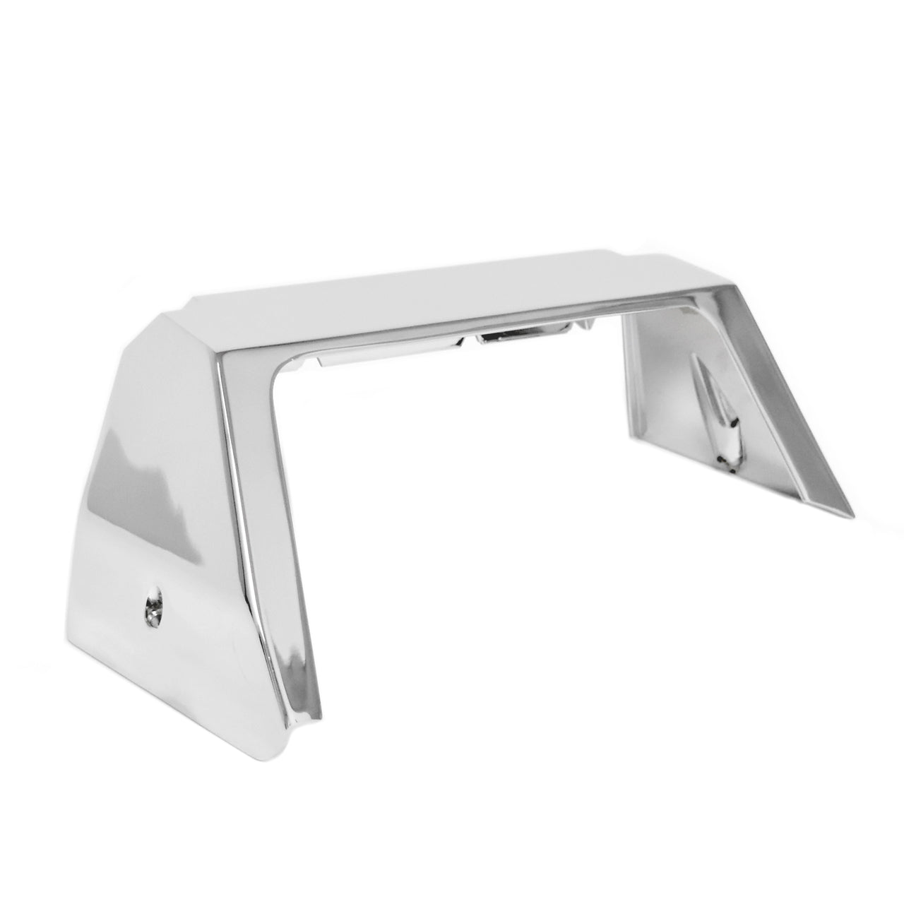 Center Console Front End Cap | Chrome | 1966 Ford Mustang