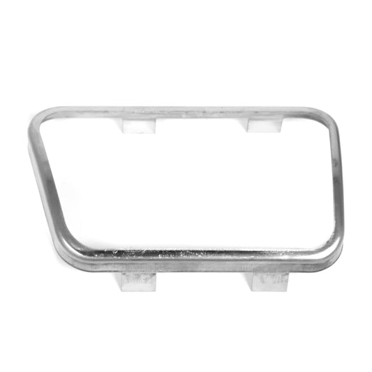 Clutch Pedal Pad Stainless Trim | 1965-68 Ford Mustang