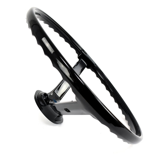 Steering Wheel | 2 Spoke | Black | For Horn Bars | 1970-73 Ford Mustang