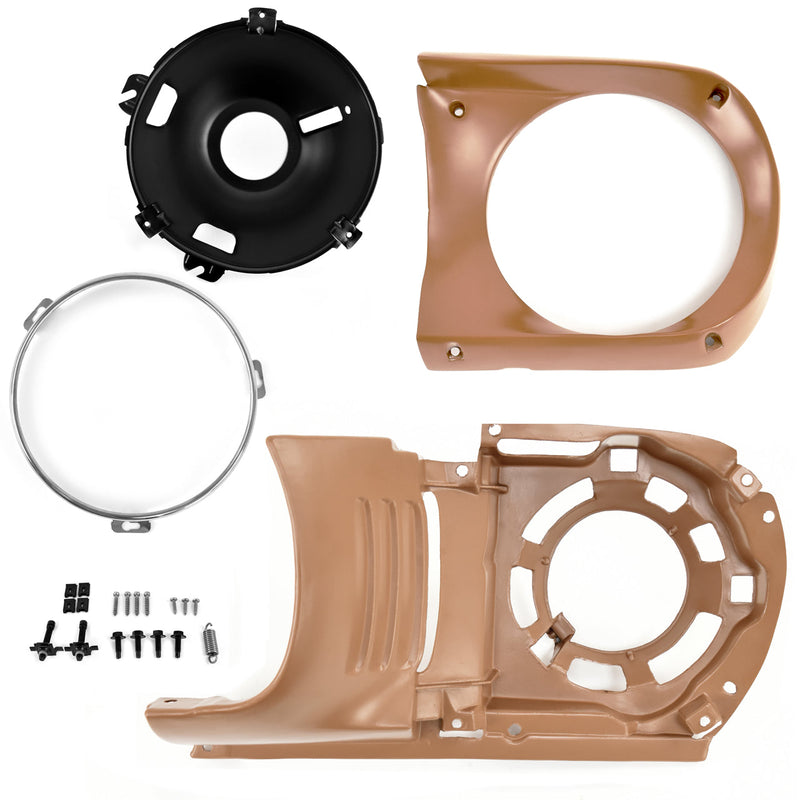 1965-73 Ford Mustang Headlight Mounting & Trim