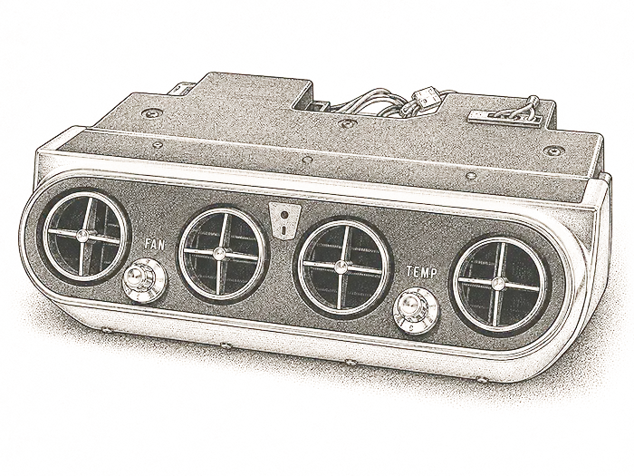 1964-73 Ford Mustang Heater & Air Conditioning