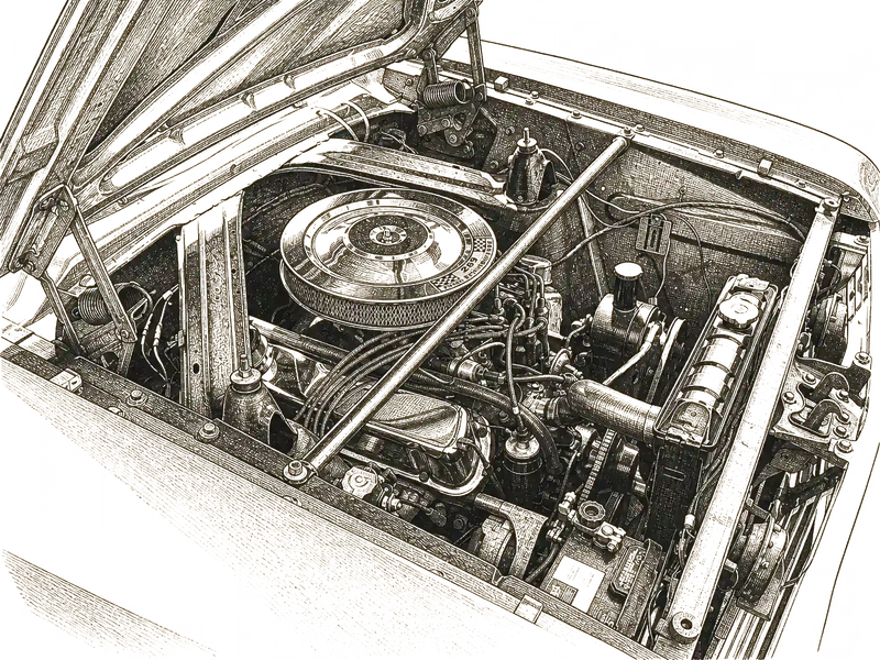 1964-73 Ford Mustang Engine Parts