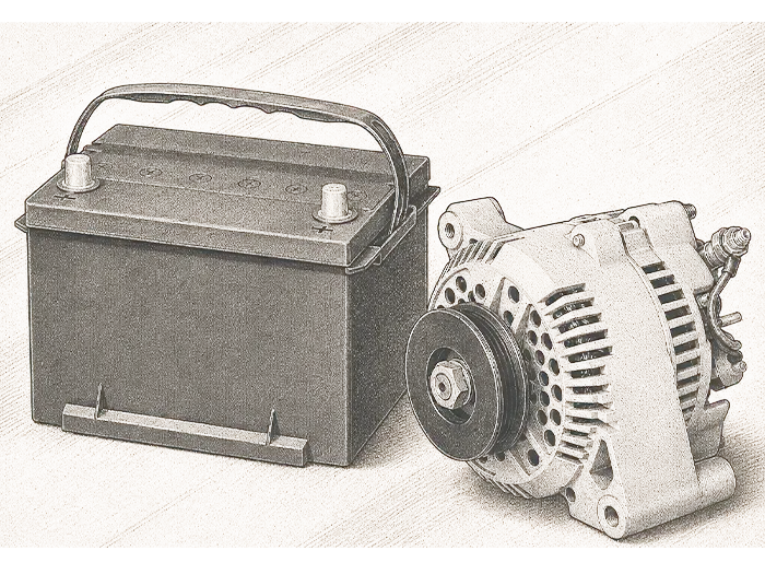 1964-73 Ford Mustang Battery & Charging