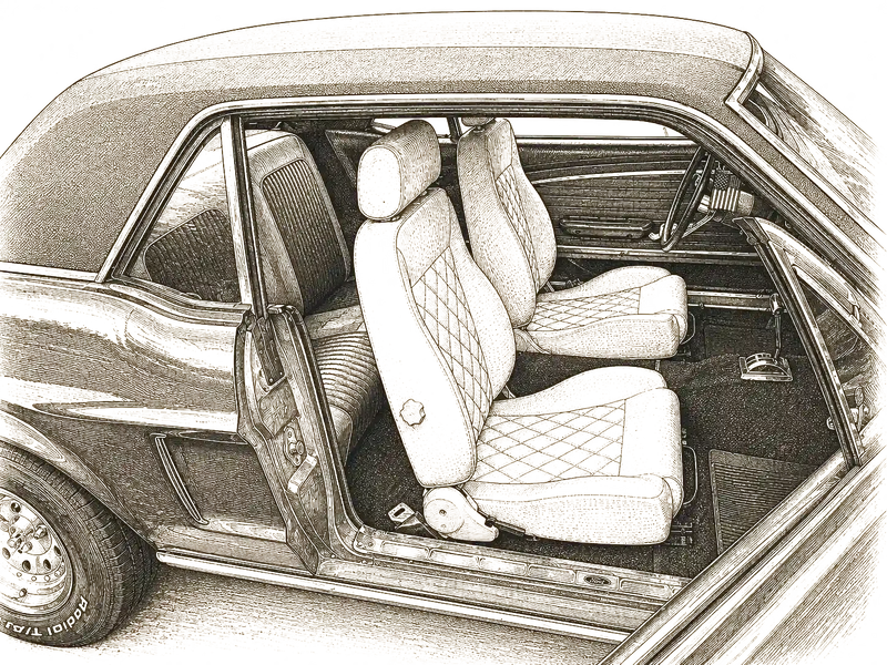 1964-73 Ford Mustang Interior