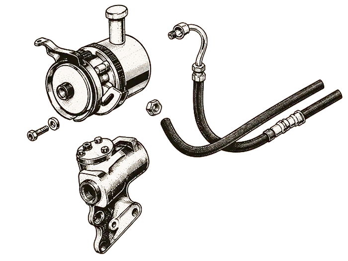 1964-73 Ford Mustang Power Steering