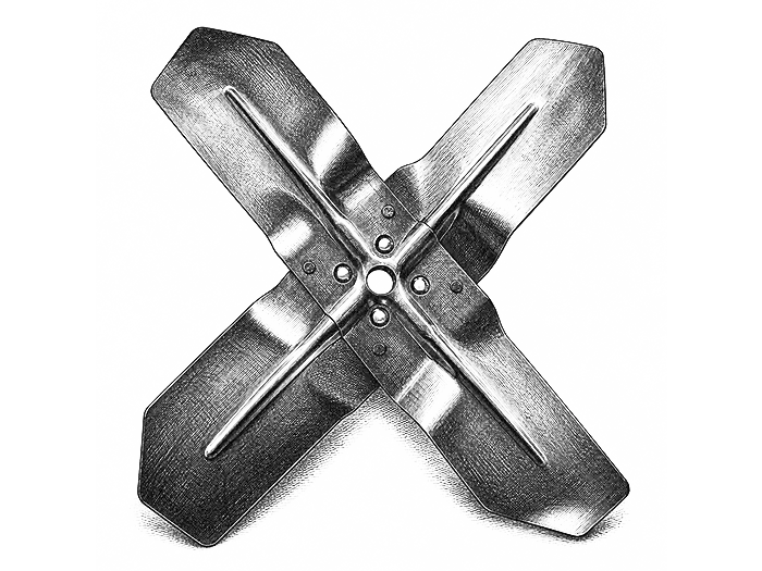 1964-73 Ford Mustang Radiator Fans & Shrouds