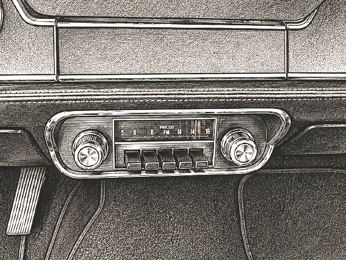 1964-73 Ford Mustang Radio, Speakers & Audio