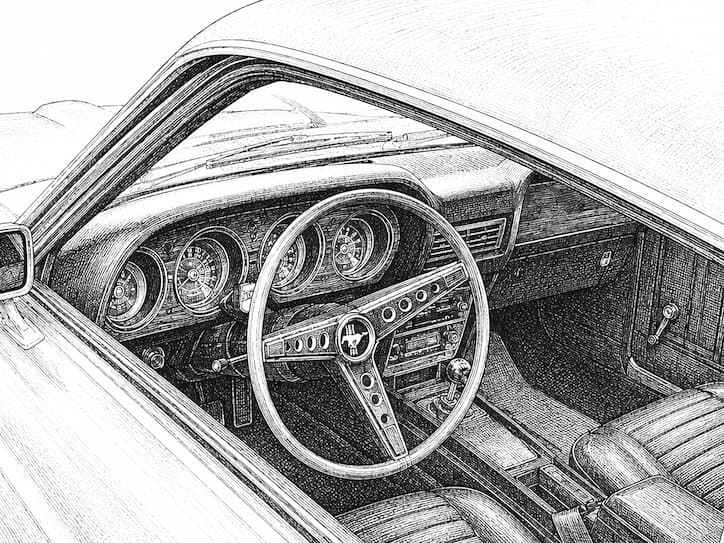 1964-73 Ford Mustang Steering
