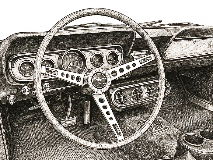 1964-73 Ford Mustang Steering Wheels