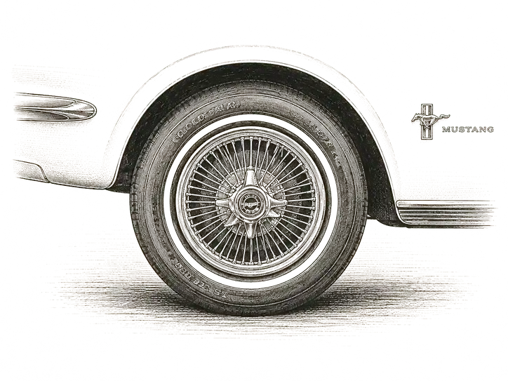 1964-73 Ford Mustang Wheels & Tires
