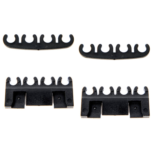 Spark Plug Wire Separator Kit | Black | 7mm / 8mm | 1965-73 Ford Mustang V8
