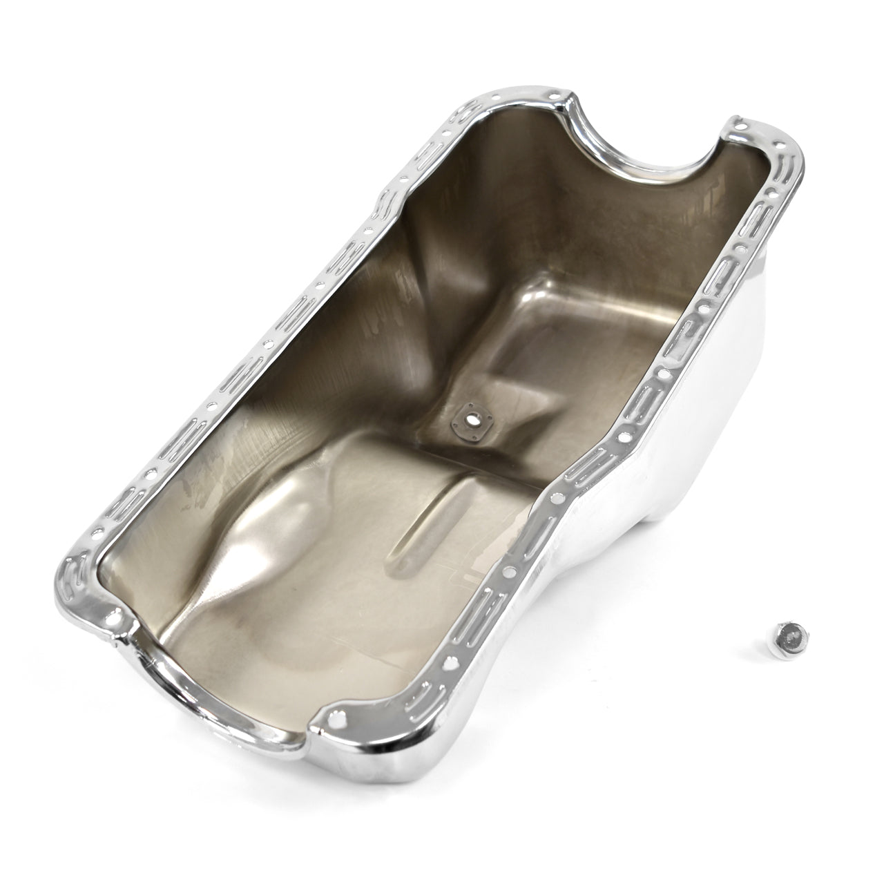 Chrome Oil Pan | 260 / 289 / 302 V8 | 1964-73 Ford Mustang