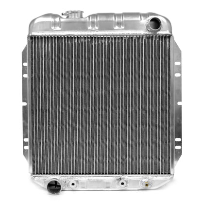 High-Flow Aluminum Radiator | 2-Row | 17 inch | 5.0L Swap | 1965-66 Ford Mustang