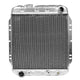 High-Flow Aluminum Radiator | 2-Row | 17 inch | 5.0L Swap | 1965-66 Ford Mustang
