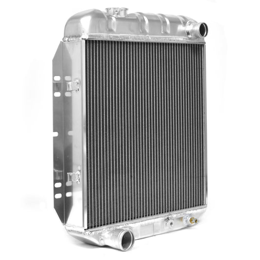 High-Flow Aluminum Radiator | 2-Row | 17 inch | 5.0L Swap | 1965-66 Ford Mustang