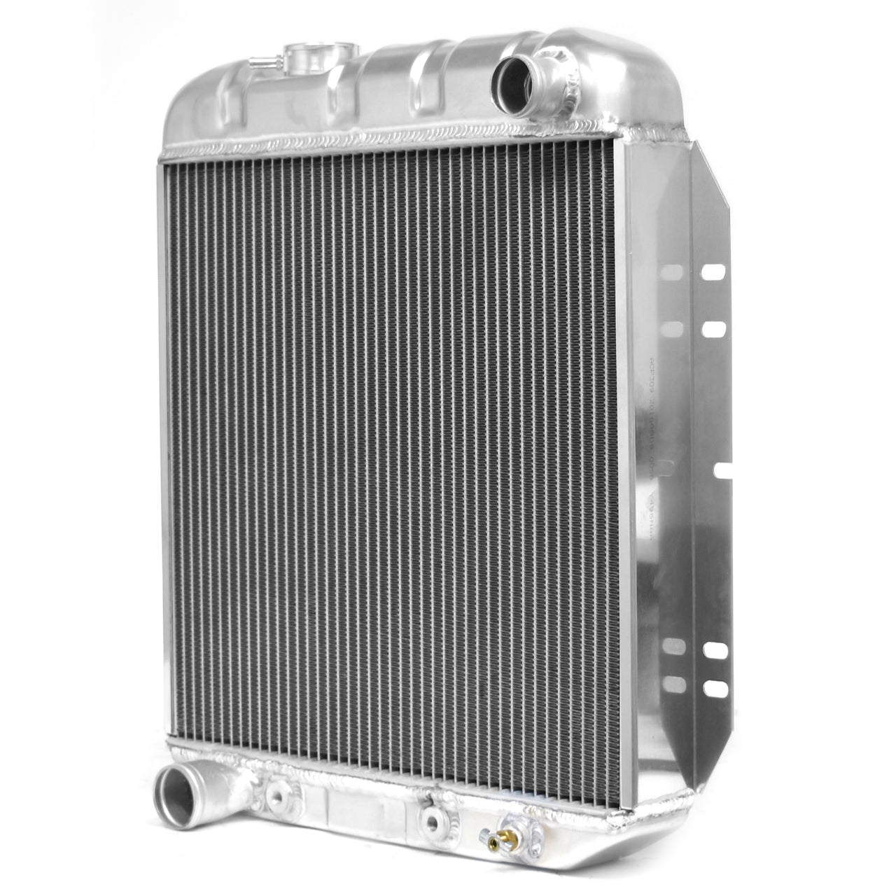 High-Flow Aluminum Radiator | 2-Row | 17 inch | 5.0L Swap | 1965-66 Ford Mustang