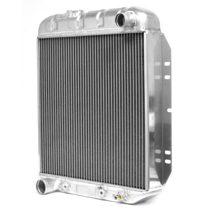 High-Flow Aluminum Radiator | 2-Row | 17 inch | 5.0L Swap | 1965-66 Ford Mustang