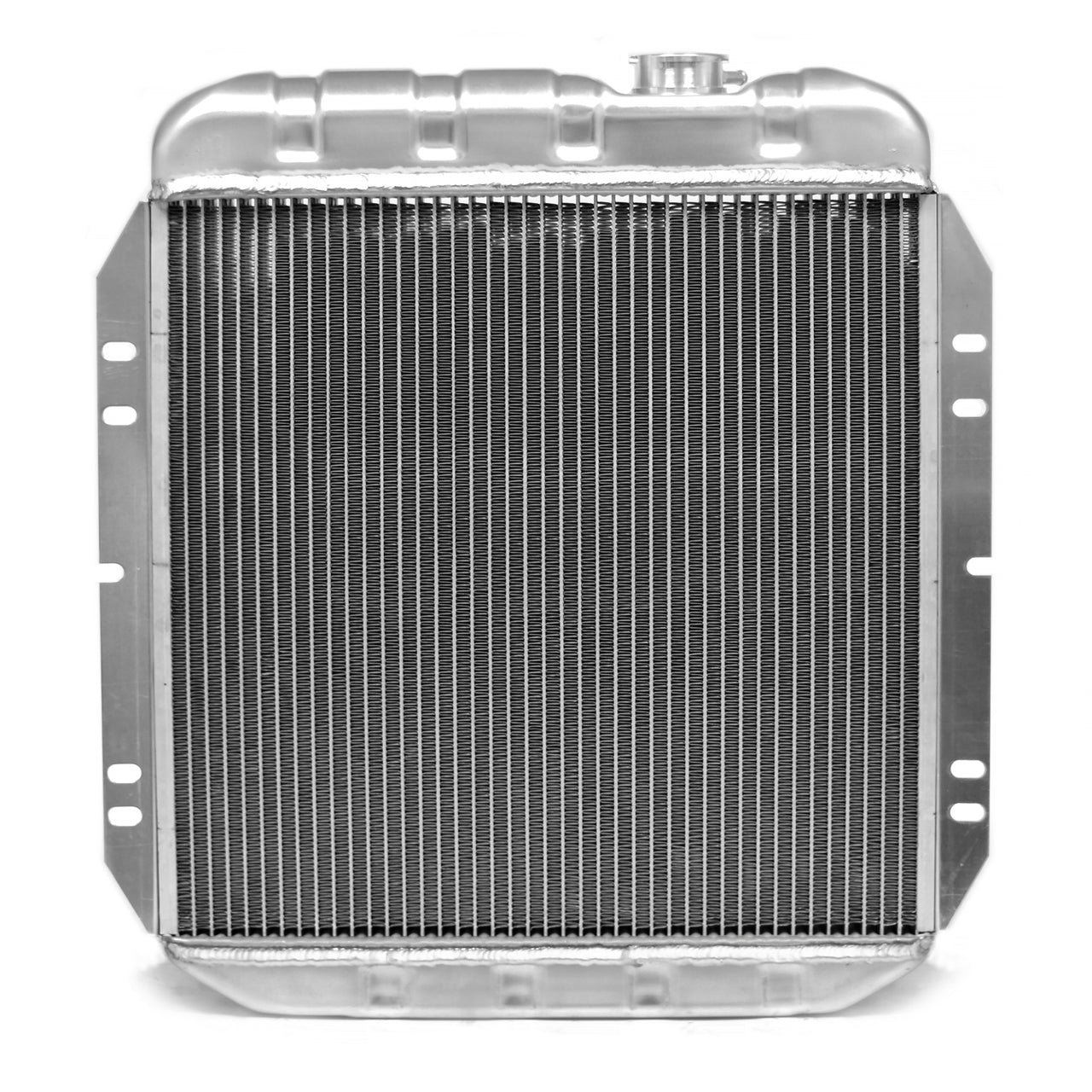 High-Flow Aluminum Radiator | 2-Row | 17 inch | 5.0L Swap | 1965-66 Ford Mustang