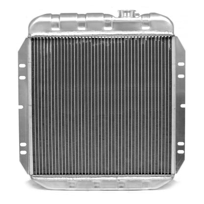 High-Flow Aluminum Radiator | 2-Row | 17 inch | 5.0L Swap | 1965-66 Ford Mustang