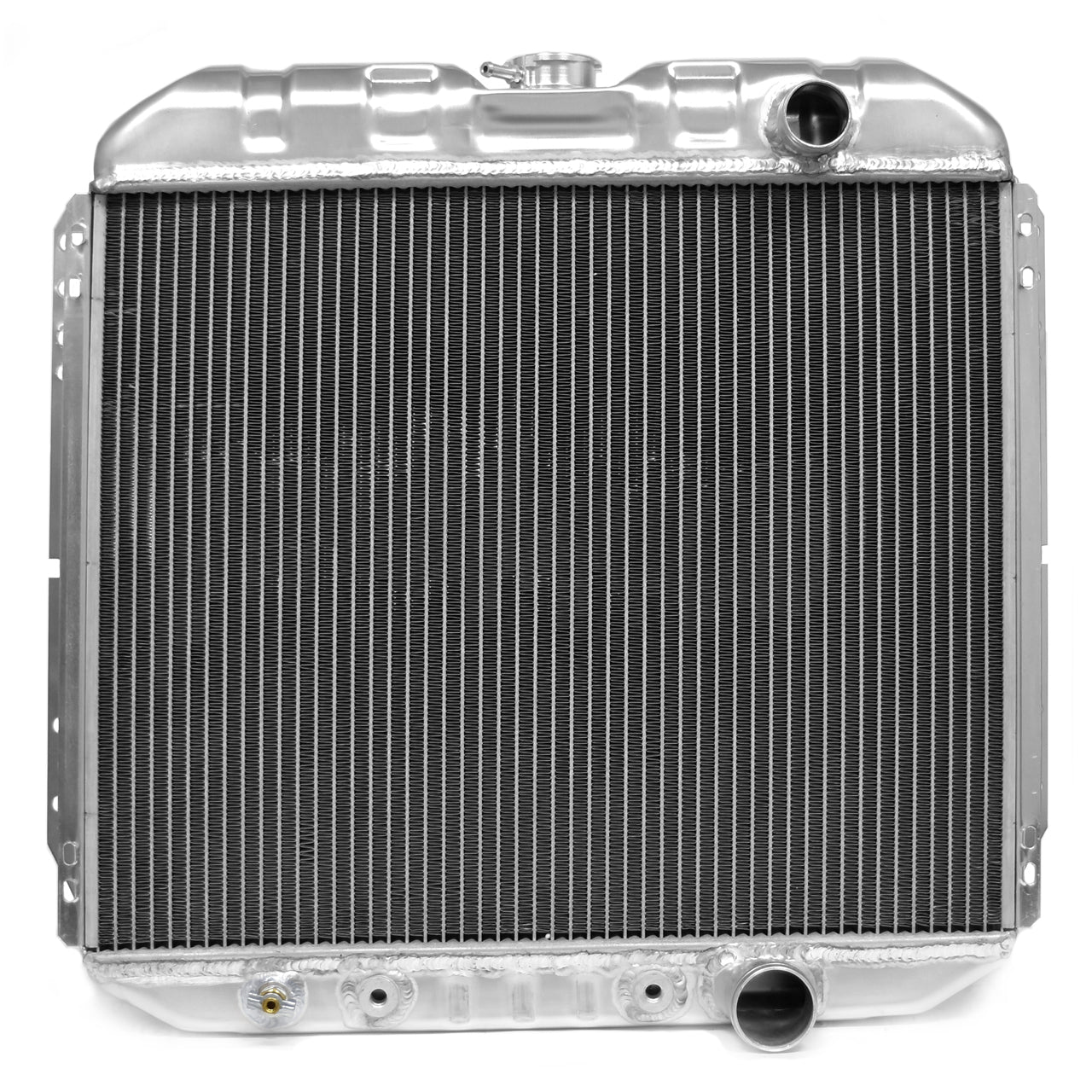 High-Flow Aluminum Radiator | 2-Row | 20 inch | 289 302 351W V8 | 1967-69 Ford Mustang