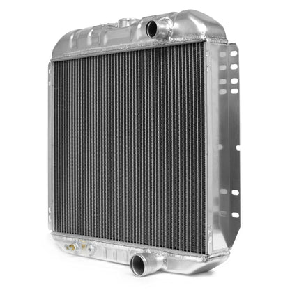 High-Flow Aluminum Radiator | 2-Row | 20 inch | 289 302 351W V8 | 1967-69 Ford Mustang