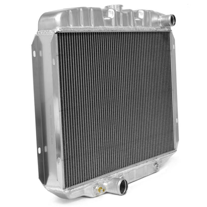 High-Flow Aluminum Radiator | 2-Row | 24 inch | 302 351W V8 | 1970 Ford Mustang