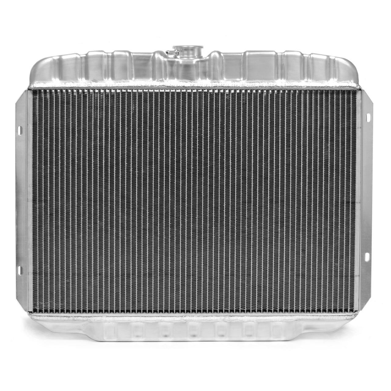 High-Flow Aluminum Radiator | 2-Row | 24 inch | 302 351W V8 | 1970 Ford Mustang
