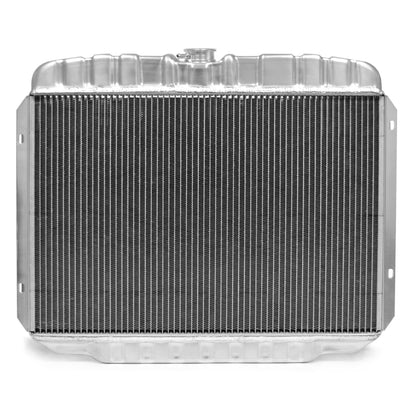 High-Flow Aluminum Radiator | 2-Row | 24 inch | 302 351W V8 | 1970 Ford Mustang