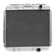 Aluminum Radiator | 3-Row | 20 inch | 289 / 302 / 351W V8 | 1967-69 Ford Mustang