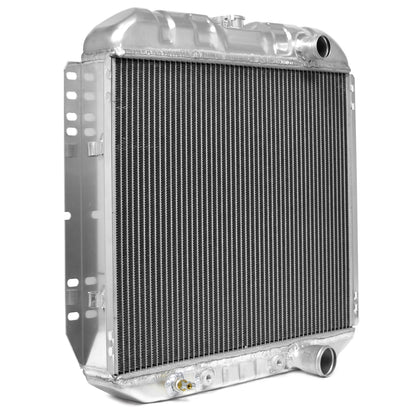 Aluminum Radiator | 3-Row | 20 inch | 289 / 302 / 351W V8 | 1967-69 Ford Mustang