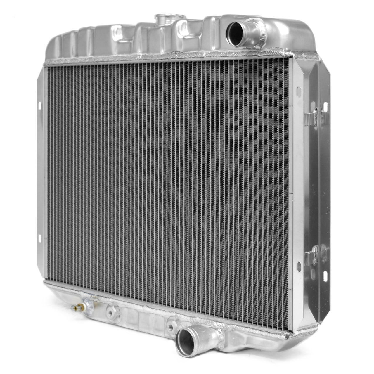 Aluminum Radiator | 3-Row | 24 inch | 289 / 302 / 351W V8 | 1968-69 Ford Mustang