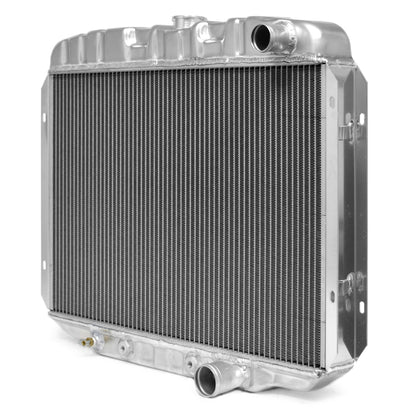 Aluminum Radiator | 3-Row | 24 inch | 289 / 302 / 351W V8 | 1968-69 Ford Mustang