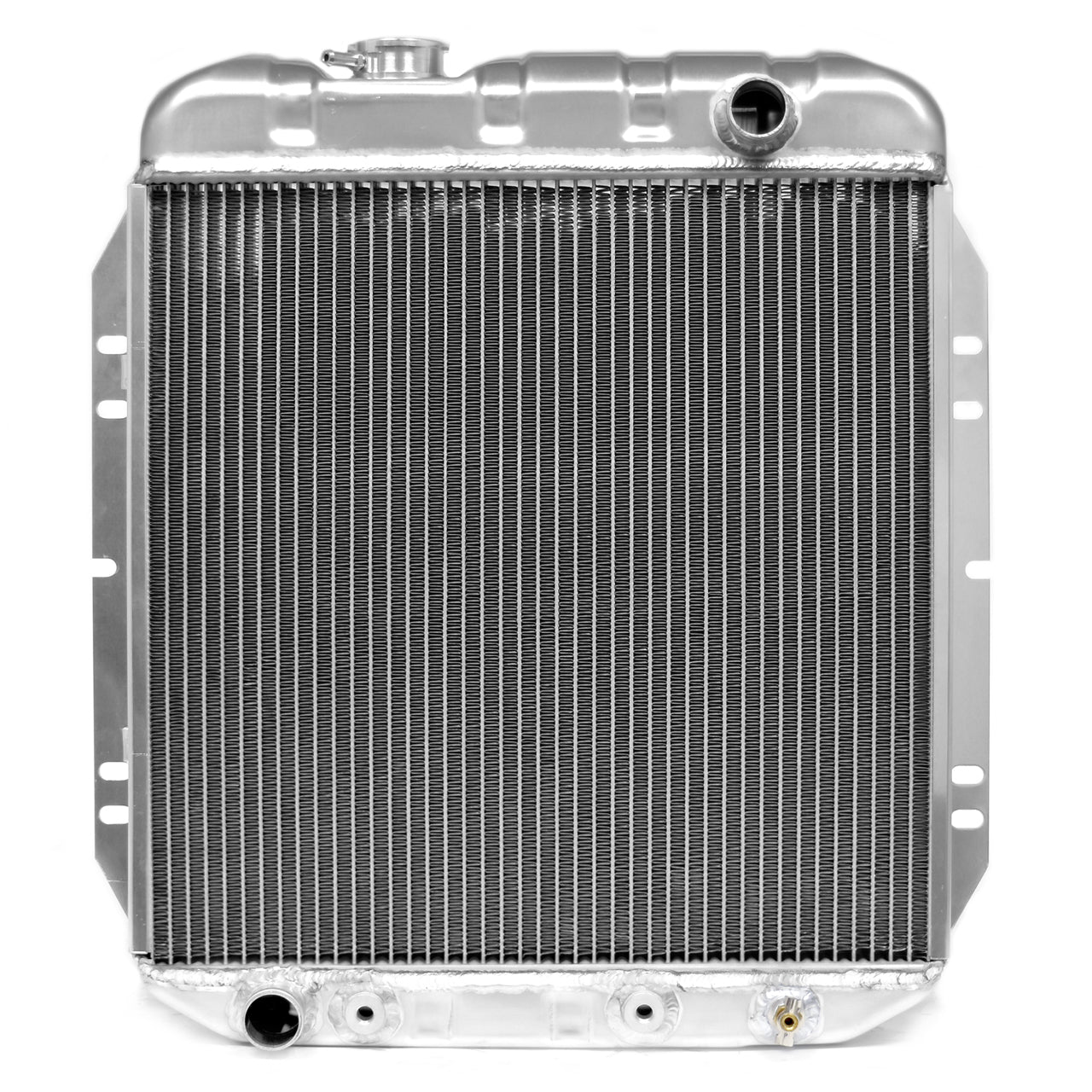 High-Flow Aluminum Radiator | 2-Row | 17 inch | 170 / 200 6-cyl | 1965-66 Ford Mustang