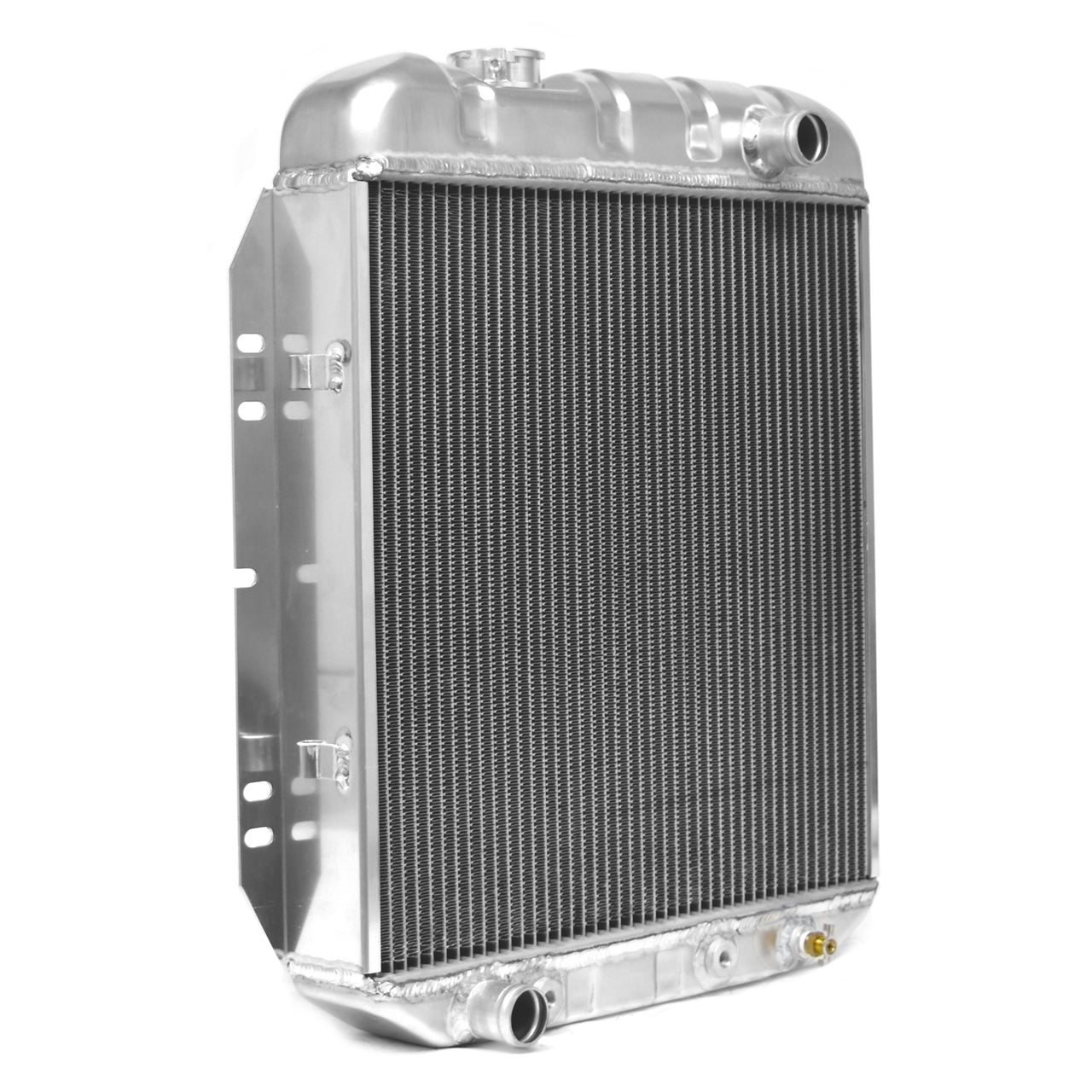 High-Flow Aluminum Radiator | 2-Row | 17 inch | 170 / 200 6-cyl | 1965-66 Ford Mustang