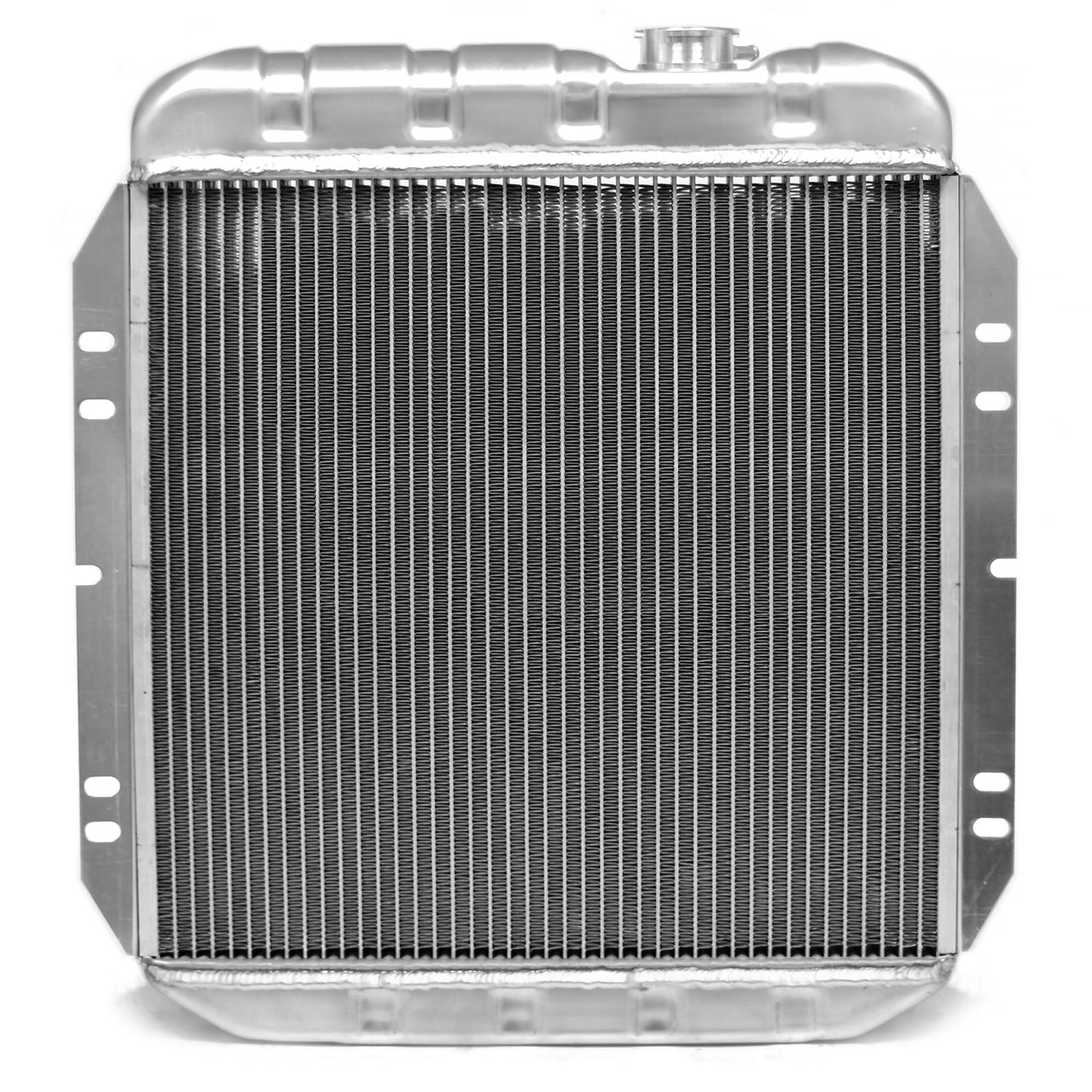 High-Flow Aluminum Radiator | 2-Row | 17 inch | 170 / 200 6-cyl | 1965-66 Ford Mustang